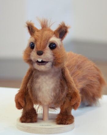 squirrel puppet